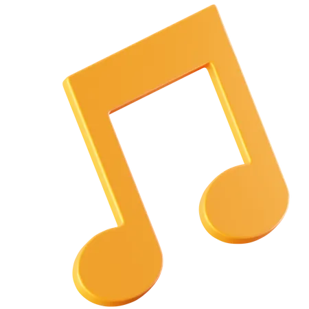 Music Note  3D Icon