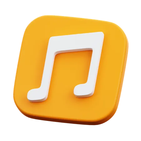 Music Note  3D Icon