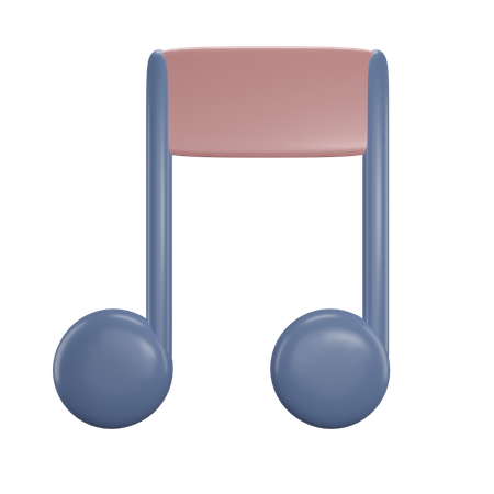 Music Note  3D Icon