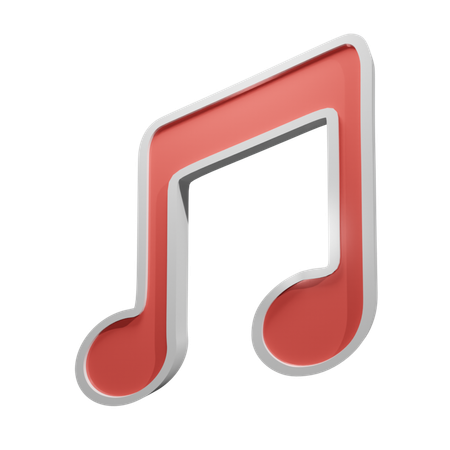 Music Note  3D Icon