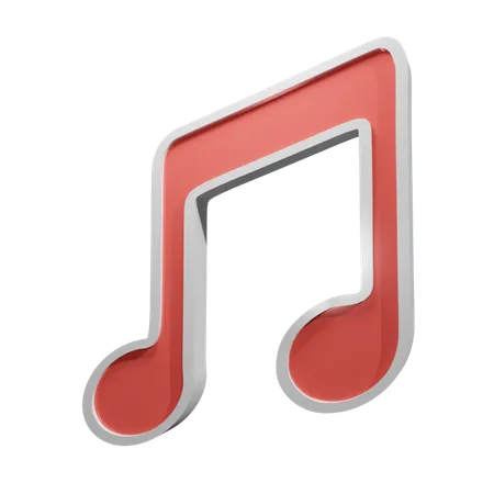 Music Note  3D Icon