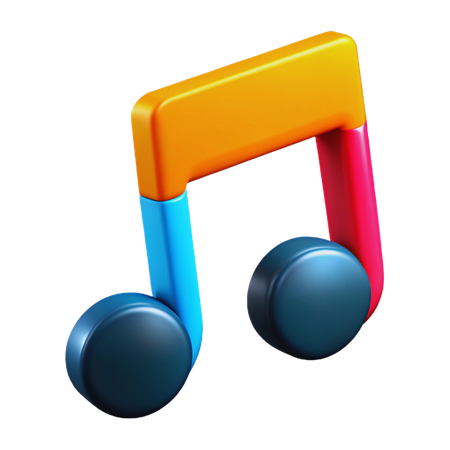 Music Note  3D Icon