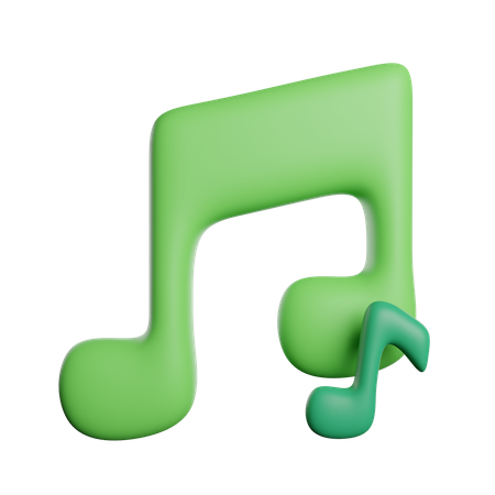 Music Note  3D Icon