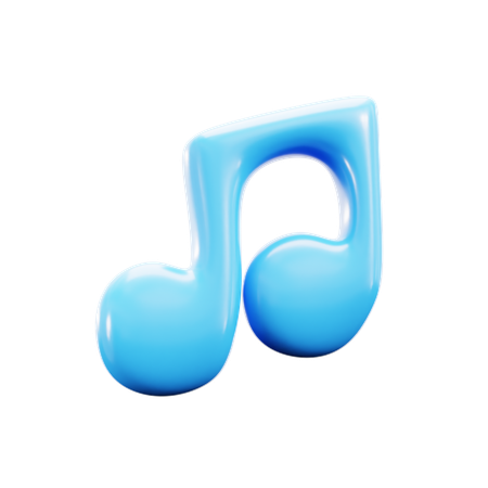 Music note  3D Icon