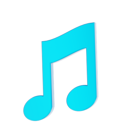 Music note  3D Icon