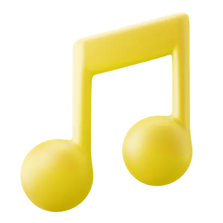 Music Note  3D Icon