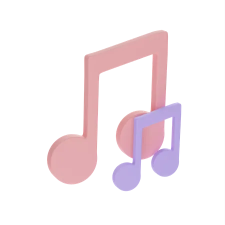 Music Note  3D Icon