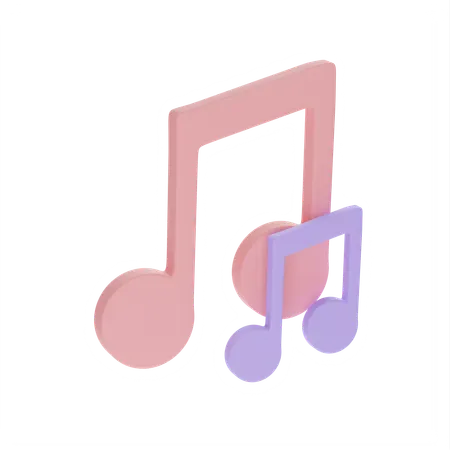 Music Note  3D Icon