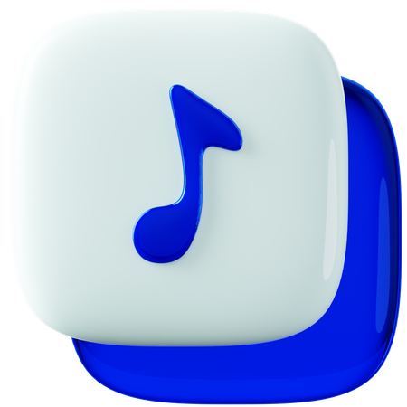 Music Note  3D Icon