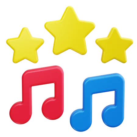 Music Note  3D Icon