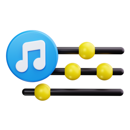 Music Note  3D Icon