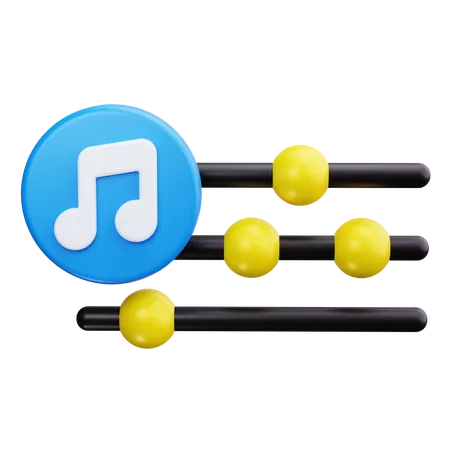 Music Note  3D Icon