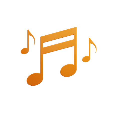 Music Note  3D Icon
