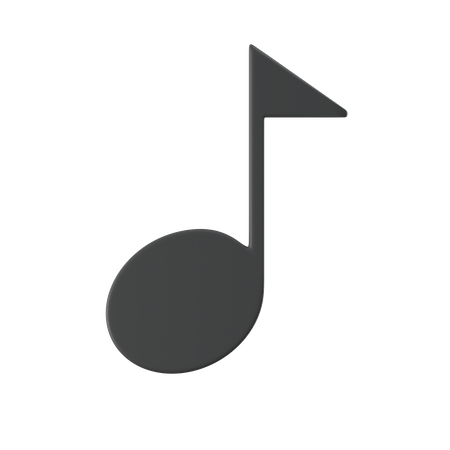 Music Note  3D Icon