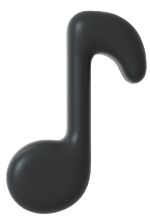 Music Note  3D Illustration