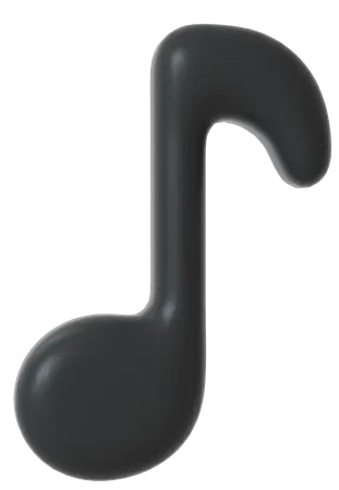 Music Note  3D Illustration