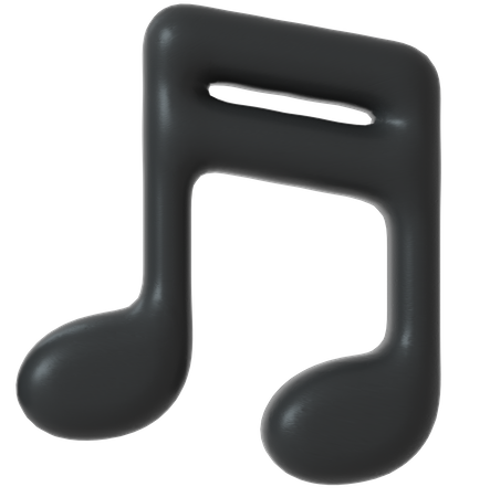 Music Note  3D Illustration