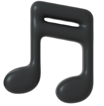 Music Note  3D Illustration