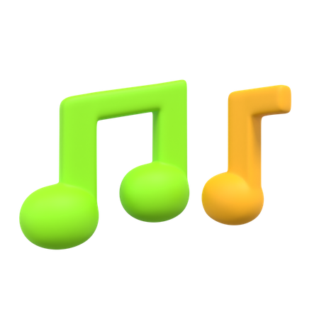 Music Note  3D Illustration