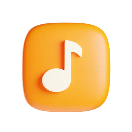 Music Note 3D Icon