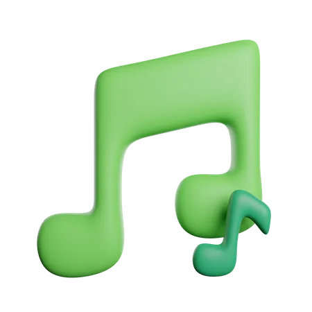 Music Note Sign 3D Icon