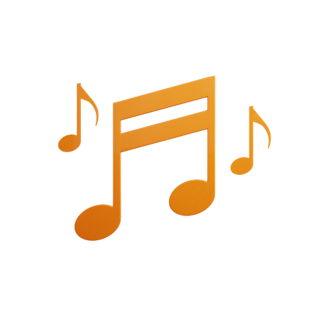 Music Note  3D Icon