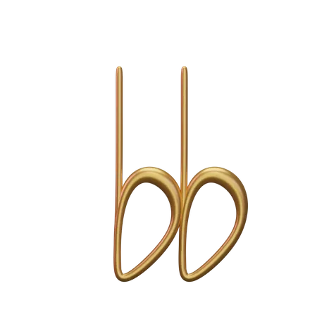 Music Note Gold  3D Icon