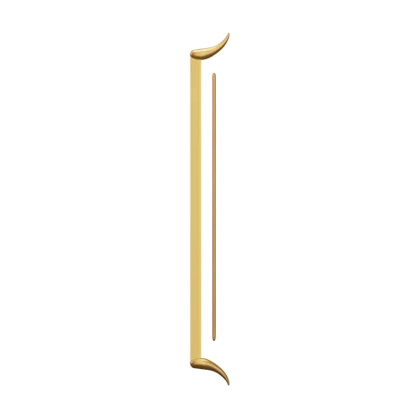 Music Note Gold  3D Icon