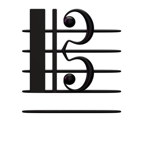 Music Note Gold  3D Icon