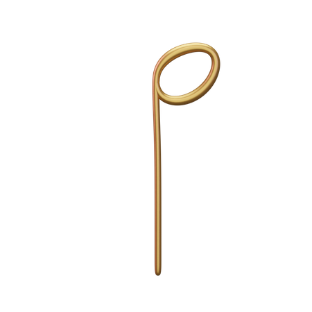 Music Note Gold  3D Icon