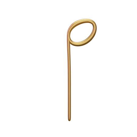 Music Note Gold  3D Icon