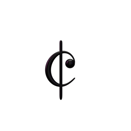 Music Note Gold  3D Icon
