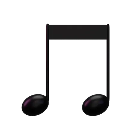 Premium Music Notes 3 D Icon Pack 3D Icon