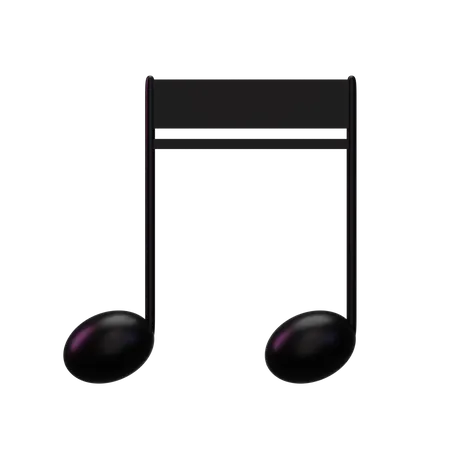Premium Music Notes 3 D Icon Pack 3D Icon