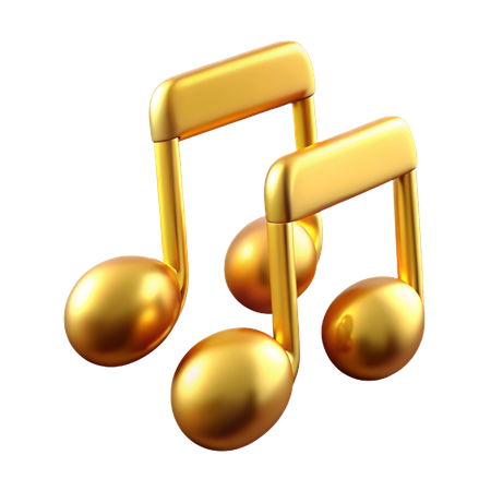 Music Notes  3D Icon