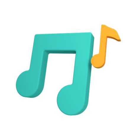 Music Notes  3D Icon