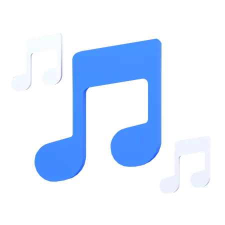 Music notes  3D Icon