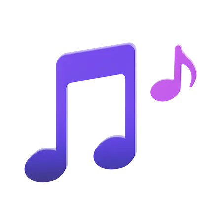 Music Notes  3D Icon