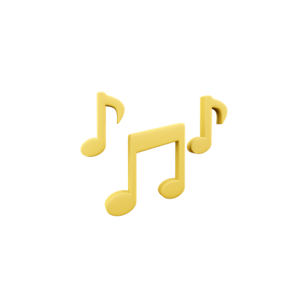 Music Notes  3D Icon