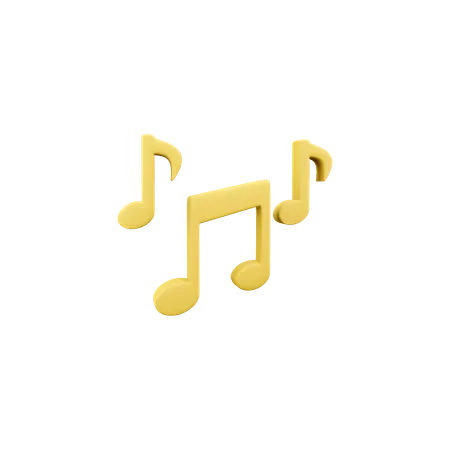 Music Notes  3D Icon