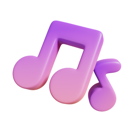 Music Notes  3D Illustration