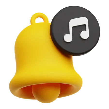 Music Notification  3D Icon