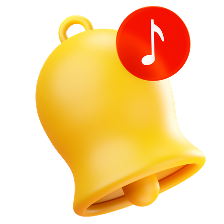 Music Notification  3D Icon