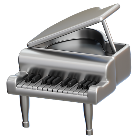 Music Piano  3D Icon