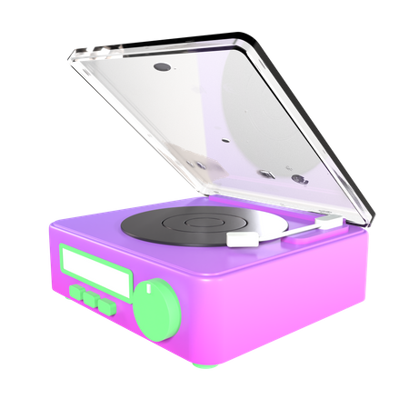 Music Player  3D Icon