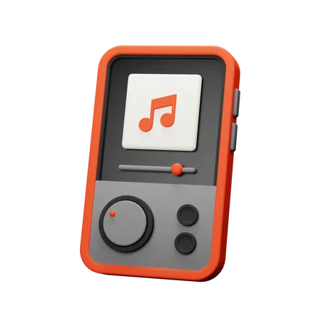 Music Player  3D Icon