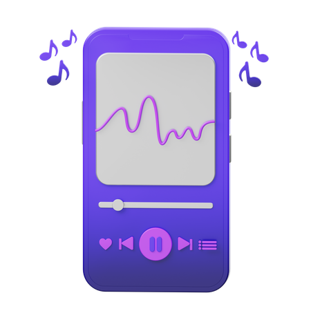 Music Player  3D Icon