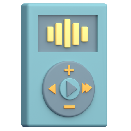 Music Player  3D Icon