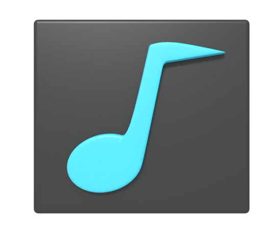 Music Player  3D Icon