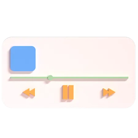 Music Player  3D Icon